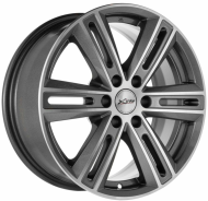 XTRIKE X-124 17X7.5 PCD6*139.7 ET25 DIA106.1 BKM